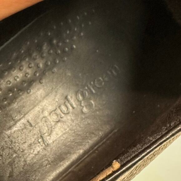 VERY GOOD Paul Green Newport Leather Sneaker Black Calf UK 8.5 / US 10 - Picture 9 of 11